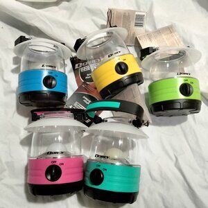 (5) x Dorcy 450 Lumens Battery Camping Lantern